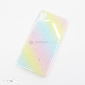 Professional supply colorful glitter cell phone cover for Iphone X/XS
