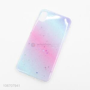Wholesale custom colorful glitter mobile phone shell for Iphone X/XS