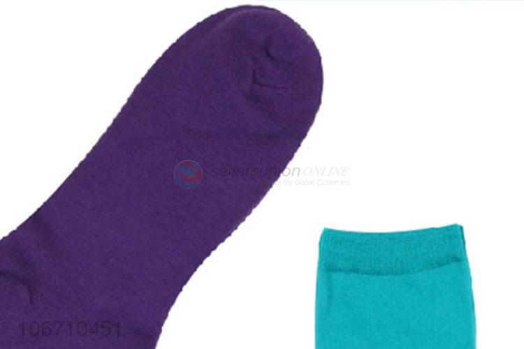Good Quality Angle Design Men Mid-Calf Length Sock Breathable Cotton Socks