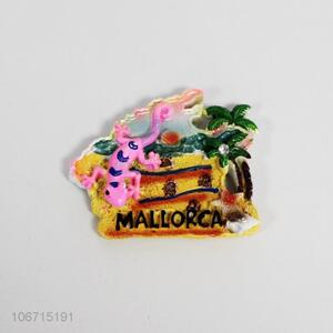 Wholesale custom resin crafts souvenir polyresin fridge magnet