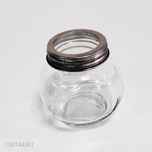 Low price kitchen gadget clear glass condiment bottle