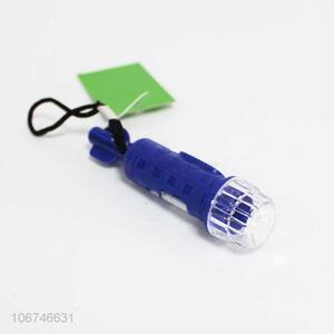 Hot sale promotion household plastic flashlight