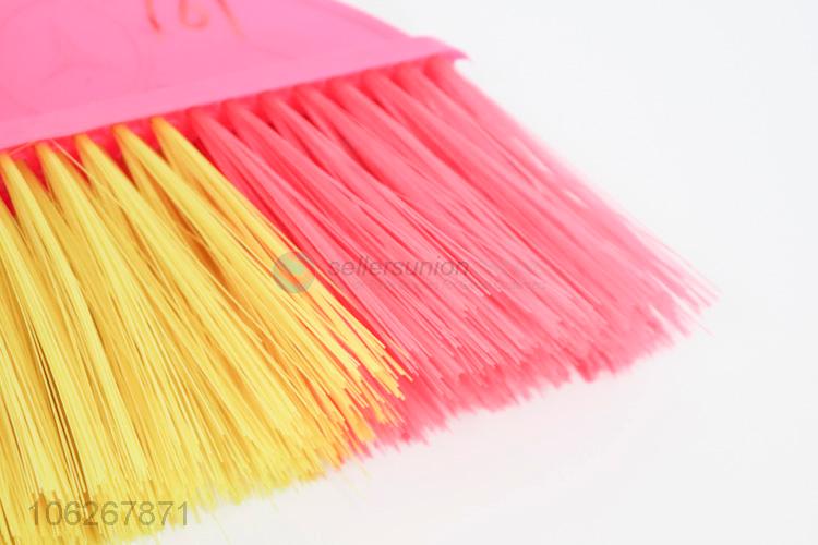 Broom with stick, mix colors