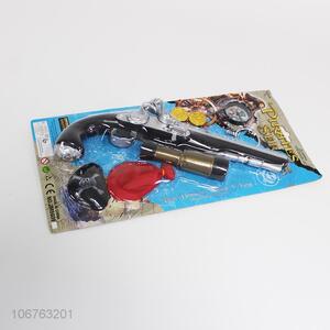 Unique design pirates series plastic gun telescope toy for kids
