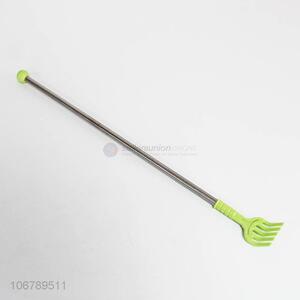 Customized Plastic Back Scratcher With Stainless Steel Handle