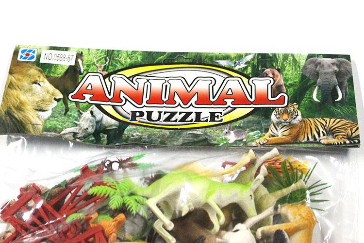 Creative Design Animal Puzzle DIY Assembly Toys