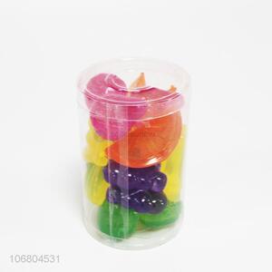 Cheap and good quality 16pcs reusable plastic fruit shape ice cube