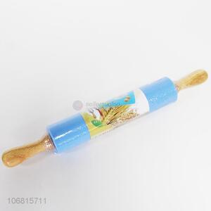 New Design Wooden Handle Silicone Rolling Pin