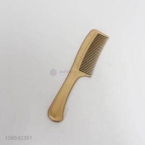 Best selling gold paint pp hair comb for home use