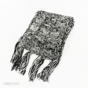 Direct factory popular men winter warm scarf knitted scarf