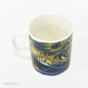 Wholesale daily use ceramic mug ceramic cup with handle