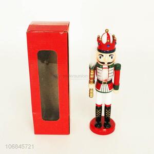 High sales Christmas wooden soldier wooden nutcracker doll