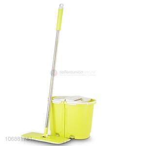 Good quality home cleaning <em>mop</em> spin microfiber <em>mop</em> with cleaning bucket