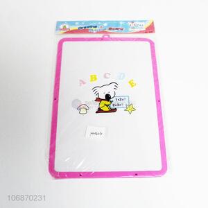 Wholesale price kids plastic writing whiteboard for drawing