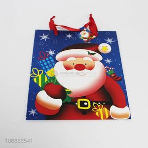 Cheap Personalized Christmas Decoration <em>Paper</em> Gift Bag with <em>Handles</em>