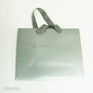 Wholesale solid color paper gift bag custom logo gift bag