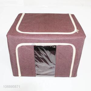 High quality durable foldable polyester storage box for clothing
