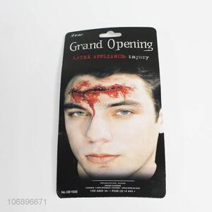 Hot sale horrible fake wound false scar for Halloween party