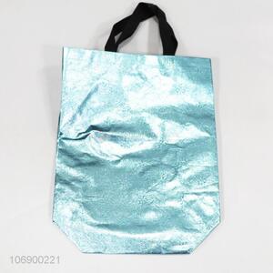 Wholesale price fashion coated non-woven shopping bag