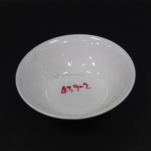 Hot sale household white ceramic bowl rice bow noodles bowl