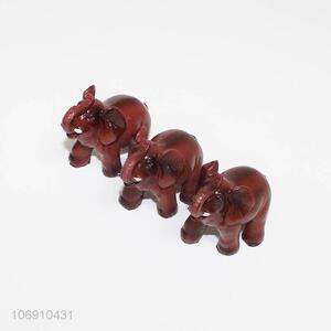 Popular 3 Pieces Elephant Decorative Resin Crafts