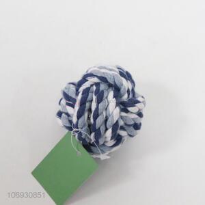 Good Sale Polyester  Rope Ball Chew Toy For Pet