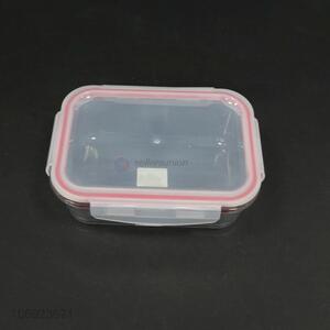 New Transparent Food Glass Preservation Crisper Container Box With Lid
