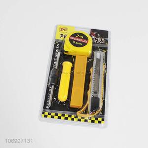 Good Quality Combination Screwdriver 2M Tapeline Utility Knife With Blades Set