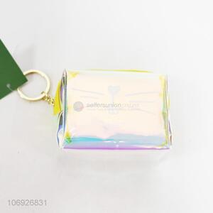 Creative Transparent PVC Cute Zipper Fancy Mini Coin Purse