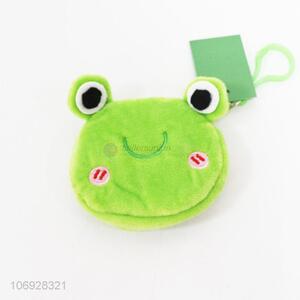 Contracted Design Cute Frog Coin Purse Soft Toy Plush Gift Bag Accessory