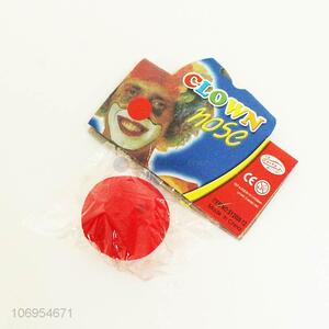 Promotional Halloween decoration cosplay red foam clown nose