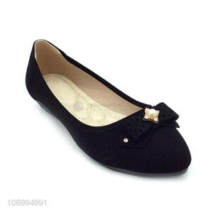 Top supplier ladies fashion flat shoes casual shoes commuting shoes