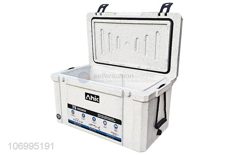 Hot products 75L food grade enviromental material insulated box cooler box