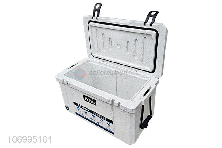 Best sale 55L food grade enviromental material insulated box cooler box