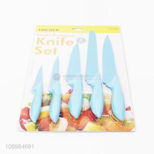 Reasonable Price 5PCS/Set Colorful Kitchen Knife Set