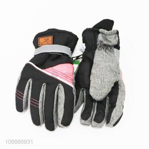 Factory Wholesale Warm Winter  Outdoor Sporting Ski Gloves