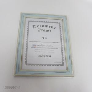 Reasonable price A4 certificate diploma photo frame