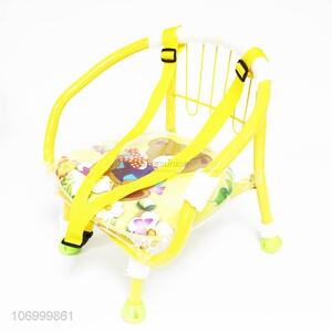 Factory price baby metal foot stool with seat belt