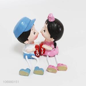 Newest Couples Resin Craft Decoration Ornament