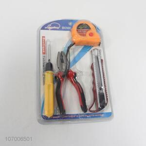 Wholesale durable 6pcs/set hand tool set screwdriver measuring tape art kife combination plier