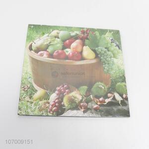Premium quality fruit pattern wall hanging picture for home decor