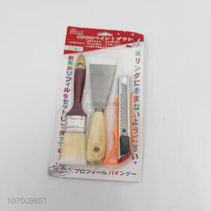 New product paint brush putty knife utility knifes combination set