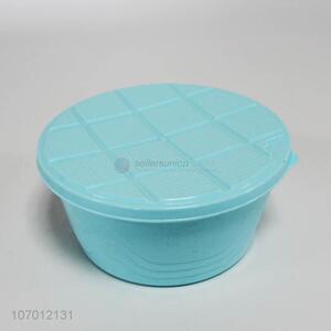 Wholesale cheap colored round plastic preservation box food container