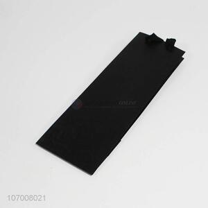 Wholesale Portable Black Gift Bag Paper Wine Bag