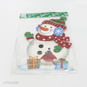 Custom holiday decoration hanging Christmas snowman ornaments