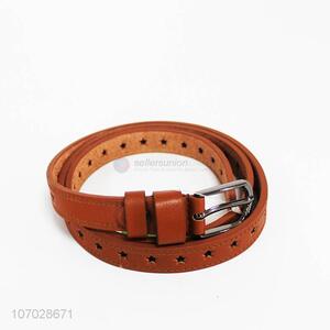 Suitable price fashionable ladies pu leather belt