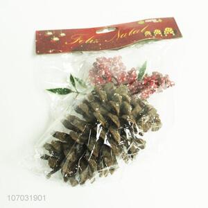 Competitive Price Pine Cone Decoration Pendant For Christmas Tree