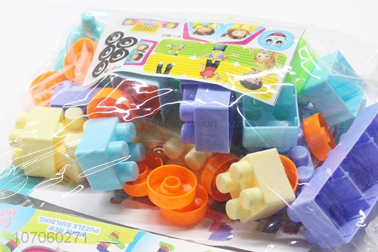 Good Sale Colorful Puzzle Building Blocks Set For Children
