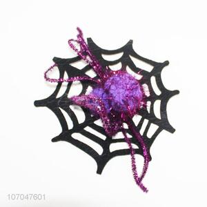 Cheap black halloween party spider web headband decoration hair accessories