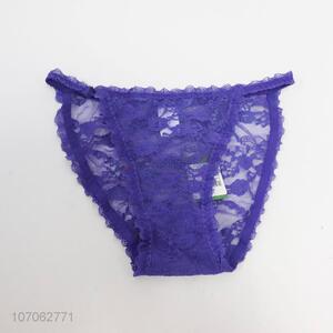 Factory price sexy women lace t-back ladies G-string panties